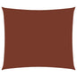 vidaXL Voile de parasol tissu oxford rectangulaire 3x4 m terre cuite