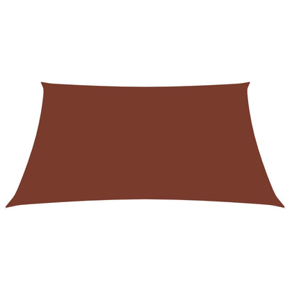 vidaXL Voile de parasol tissu oxford rectangulaire 3x4 m terre cuite