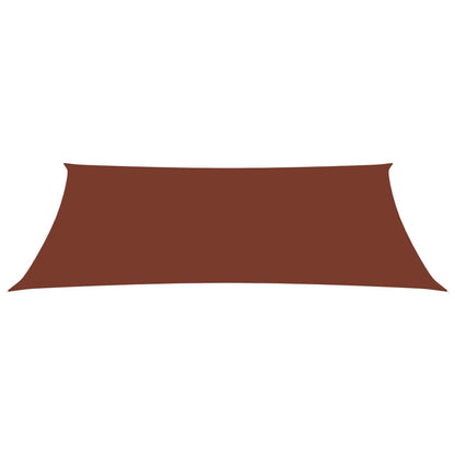vidaXL Voile de parasol tissu oxford rectangulaire 3x5 m terre cuite