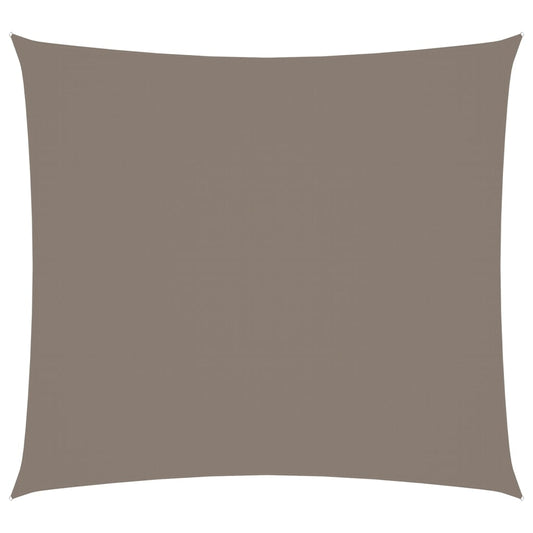 vidaXL Voile de parasol tissu oxford rectangulaire 2x2,5 m taupe