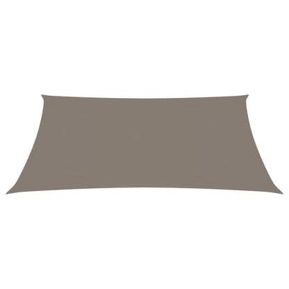 vidaXL Voile de parasol tissu oxford rectangulaire 2x4,5 m taupe