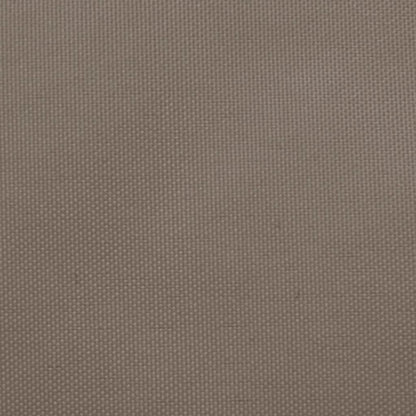 vidaXL Voile de parasol tissu oxford rectangulaire 5x8 m taupe