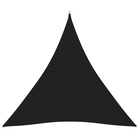 vidaXL Voile de parasol tissu oxford triangulaire 4,5x4,5x4,5 m noir