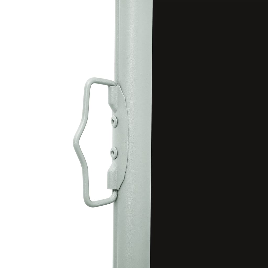 vidaXL Auvent latéral rétractable de patio 600x160 cm Noir