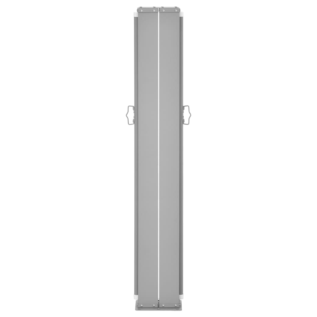 vidaXL Auvent latéral rétractable de patio 140x1200 cm Noir