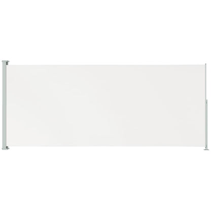 vidaXL Auvent latéral rétractable de patio 180x500 cm Crème