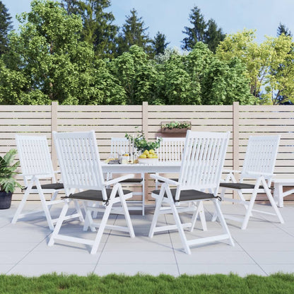 vidaXL Coussins de chaise de jardin 6 pcs anthracite 40x40x3 cm