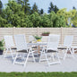 vidaXL Coussins de chaise de jardin 6 pcs anthracite 40x40x3 cm
