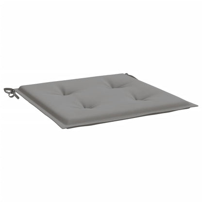 vidaXL Coussins de chaise de jardin 4 pcs gris 50x50x3 cm tissu oxford