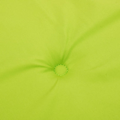 vidaXL Coussin de banc de jardin vert brillant 100x50x3cm tissu oxford