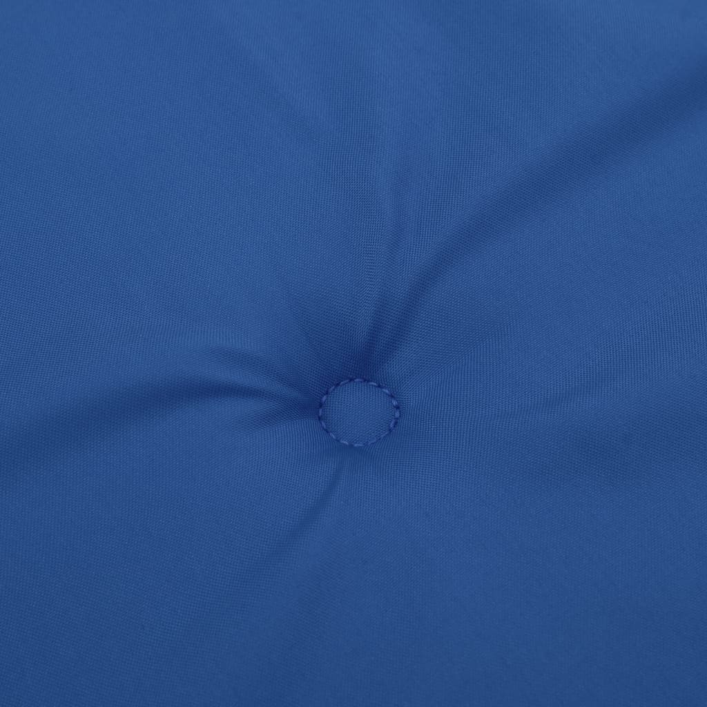 vidaXL Coussin de banc de jardin bleu royal 120x50x3 cm tissu oxford