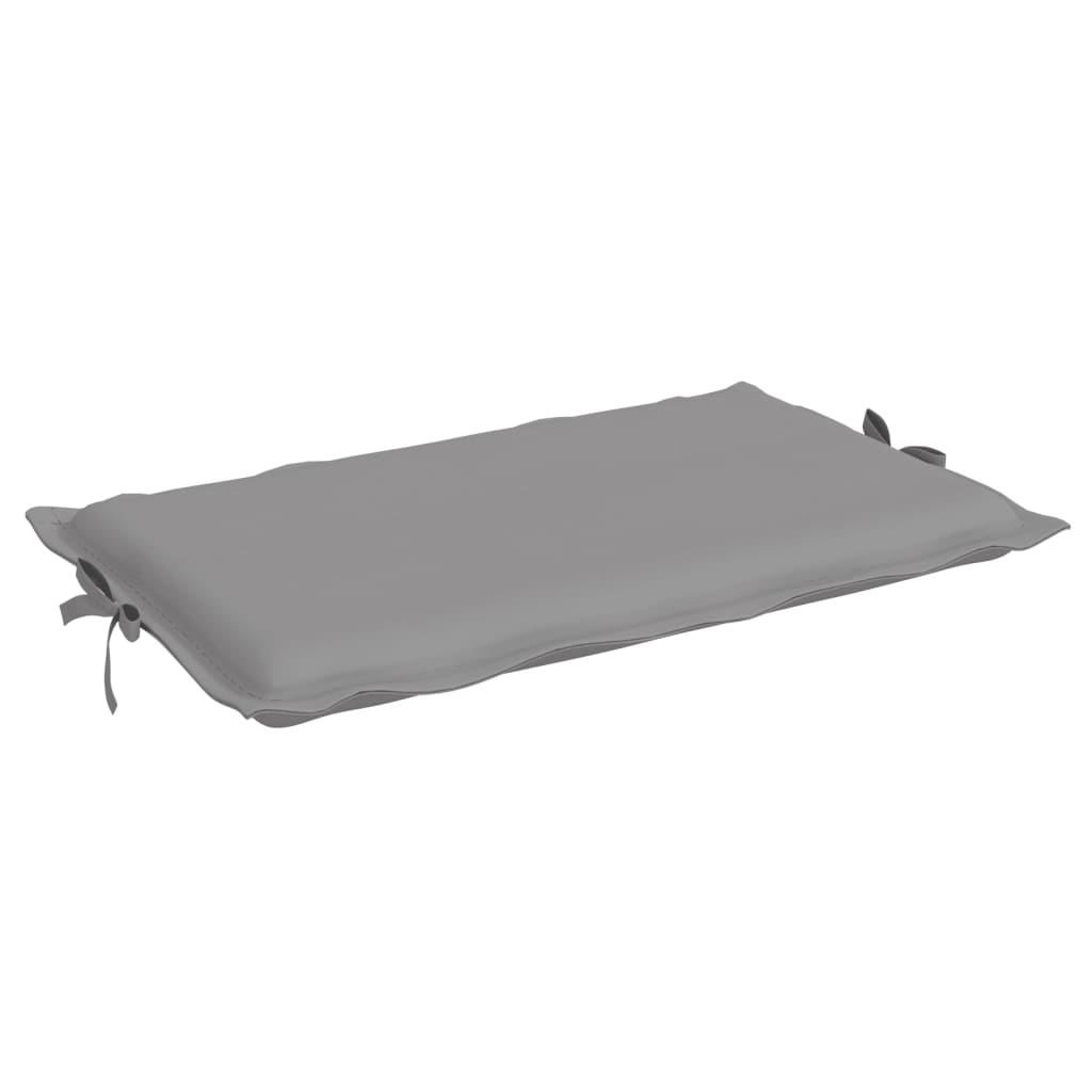 vidaXL Coussin de chaise longue gris 186x58x3 cm tissu oxford