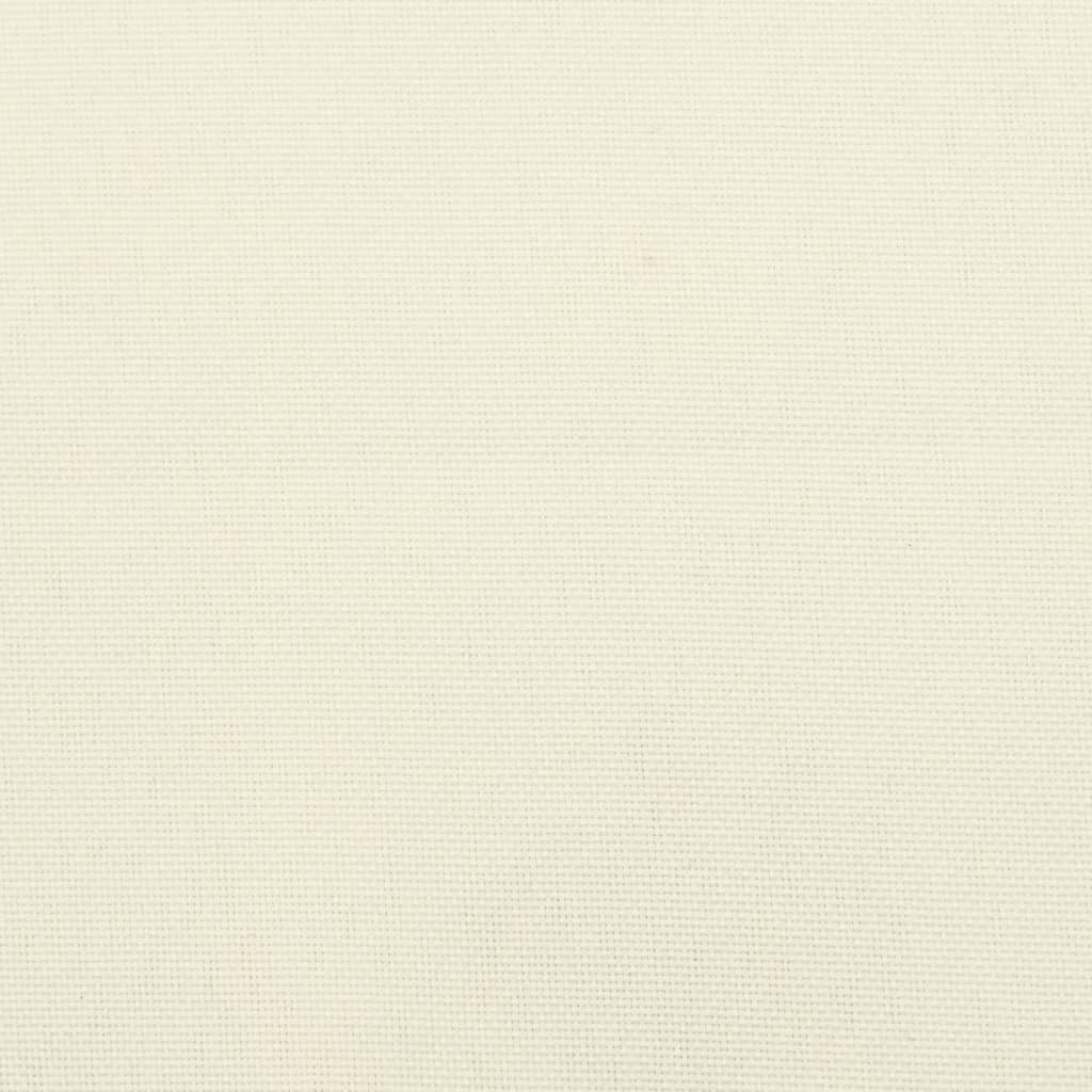 vidaXL Coussin de chaise longue crème 200x70x3 cm tissu oxford