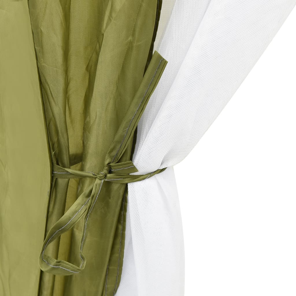 vidaXL Tente de piscine Tissu 500x433x250 cm Vert