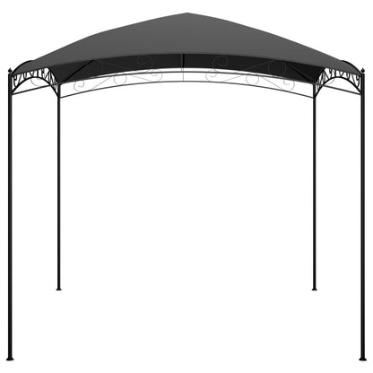 vidaXL Belvédère 3x3x2,65 m Anthracite 180 g/m²
