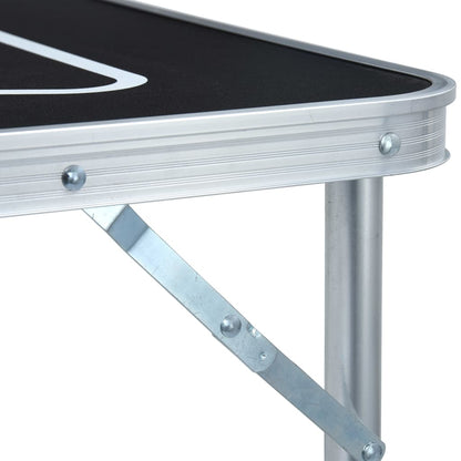 vidaXL Table de bière-pong pliable avec tasses et balles 240 cm