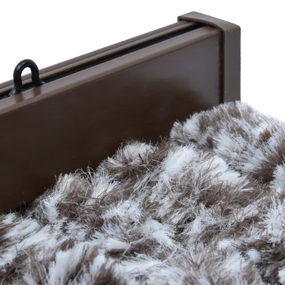 vidaXL Moustiquaire Marron et beige 56x200 cm Chenille