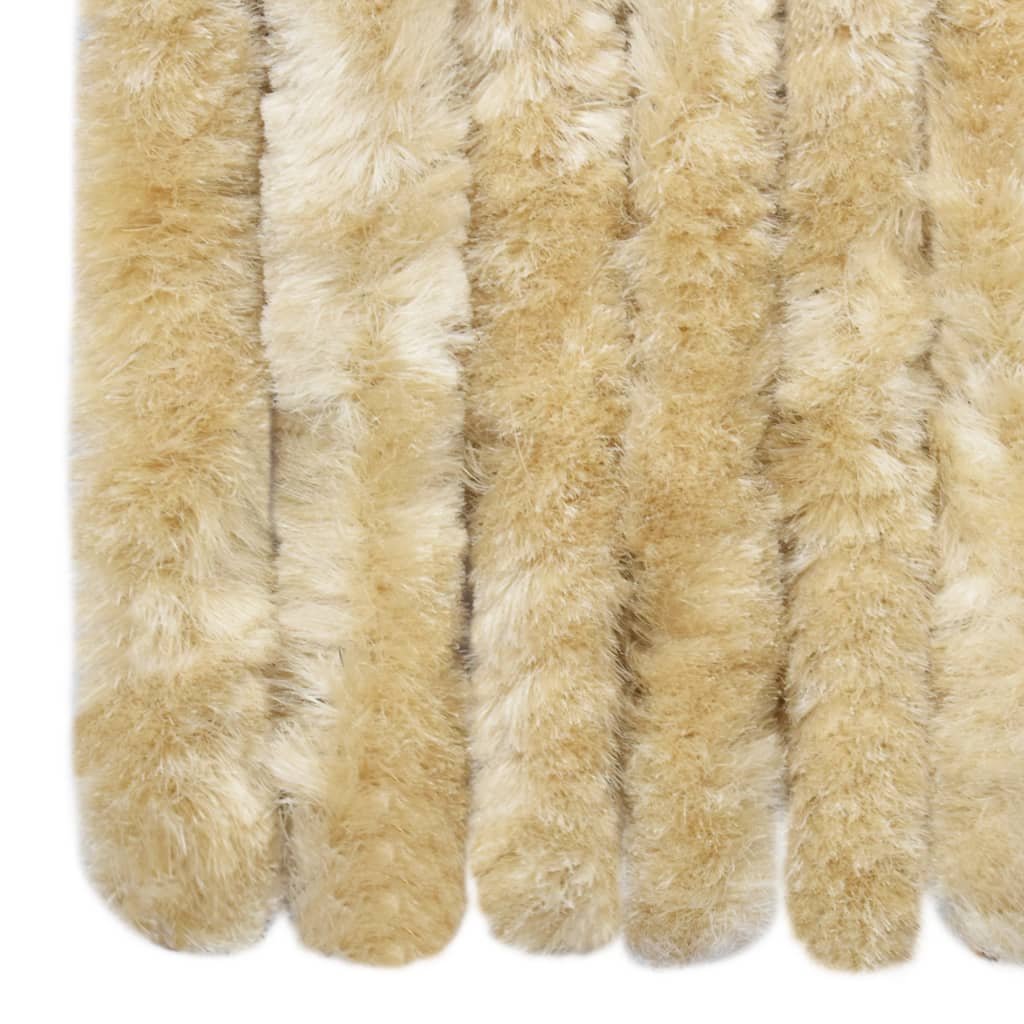 vidaXL Moustiquaire Beige 90x200 cm Chenille