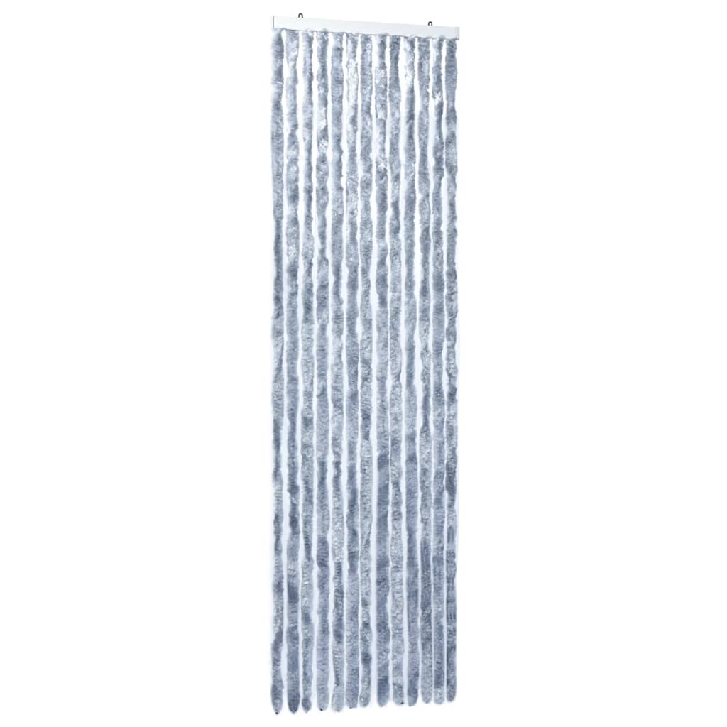 vidaXL Moustiquaire Argenté 56x200 cm Chenille