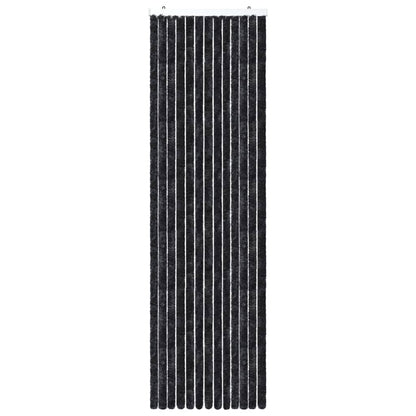 vidaXL Moustiquaire Anthracite 56x200 cm Chenille