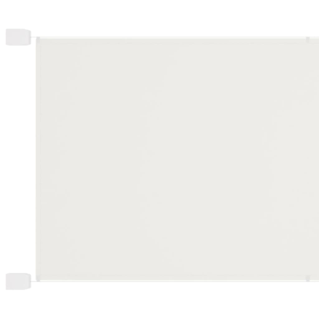 vidaXL Auvent vertical Blanc 60x800 cm Tissu oxford