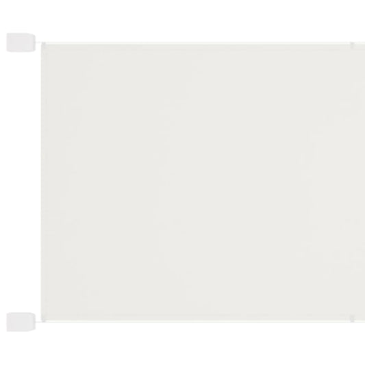 vidaXL Auvent vertical Blanc 60x800 cm Tissu oxford