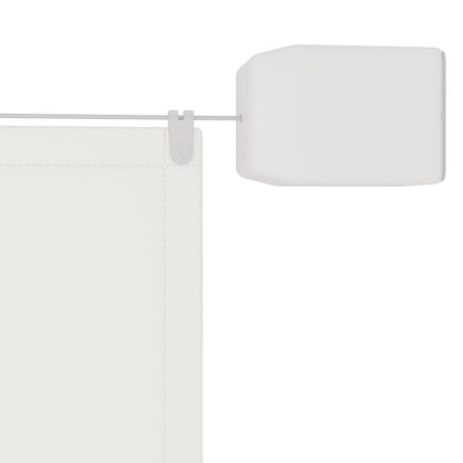 vidaXL Auvent vertical Blanc 140x800 cm Tissu oxford