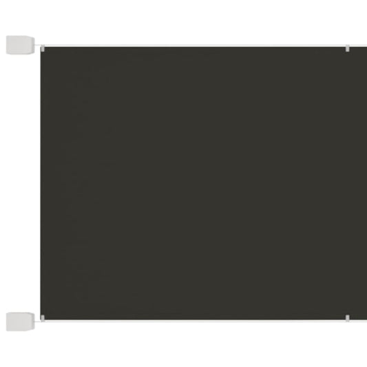 vidaXL Auvent vertical Anthracite 60x600 cm Tissu oxford