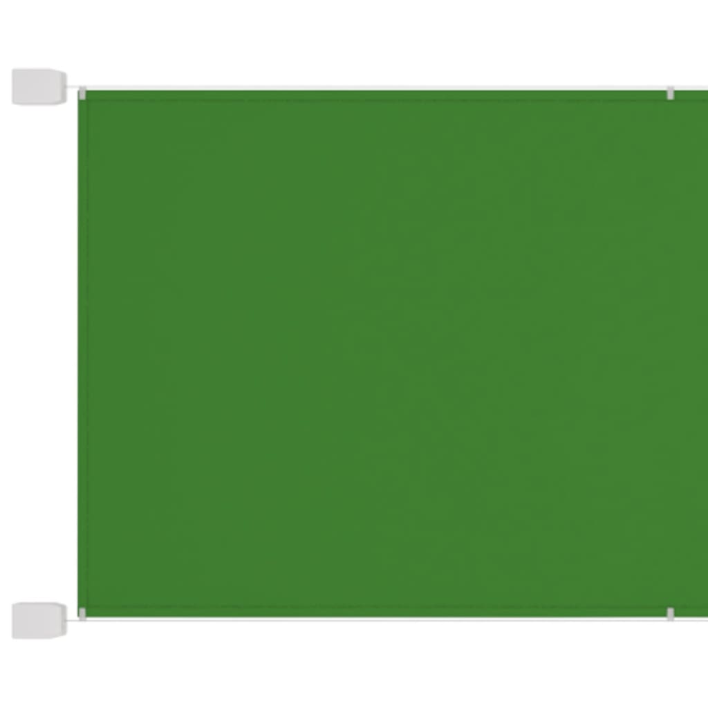 vidaXL Auvent vertical Vert clair 60x1000 cm Tissu oxford