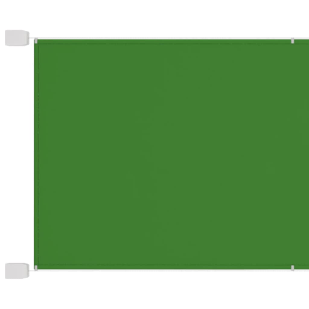 vidaXL Auvent vertical Vert clair 100x600 cm Tissu oxford