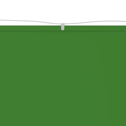 vidaXL Auvent vertical Vert clair 100x600 cm Tissu oxford