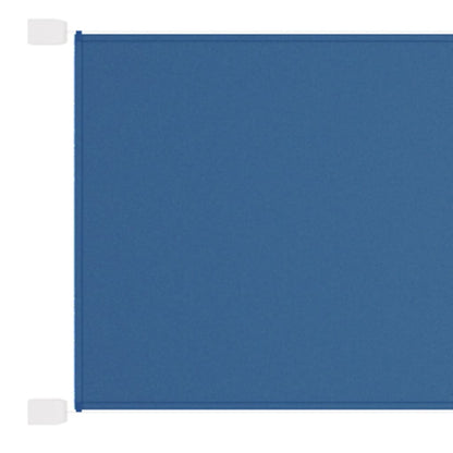 vidaXL Auvent vertical Bleu 60x1000 cm Tissu oxford