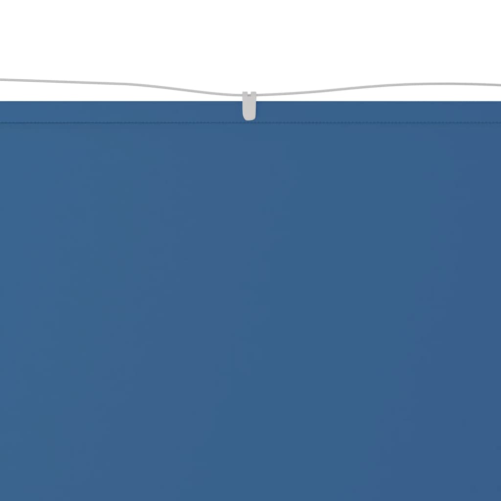 vidaXL Auvent vertical Bleu 60x1000 cm Tissu oxford