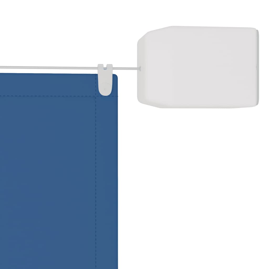 vidaXL Auvent vertical Bleu 100x1200 cm Tissu oxford
