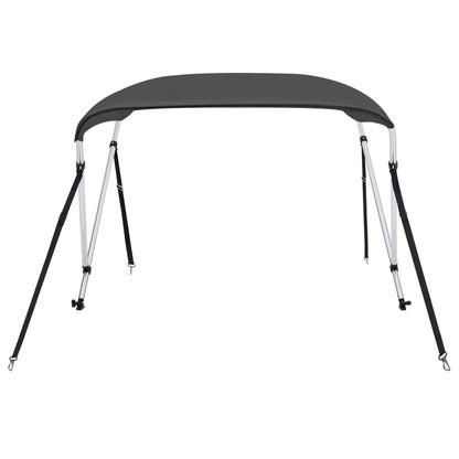 vidaXL Auvent bimini à 2 arceaux Anthracite 180x130x110 cm