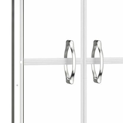 vidaXL Porte de douche ESG transparent 81x190 cm