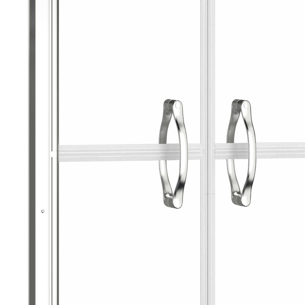 vidaXL Porte de douche ESG transparent 96x190 cm