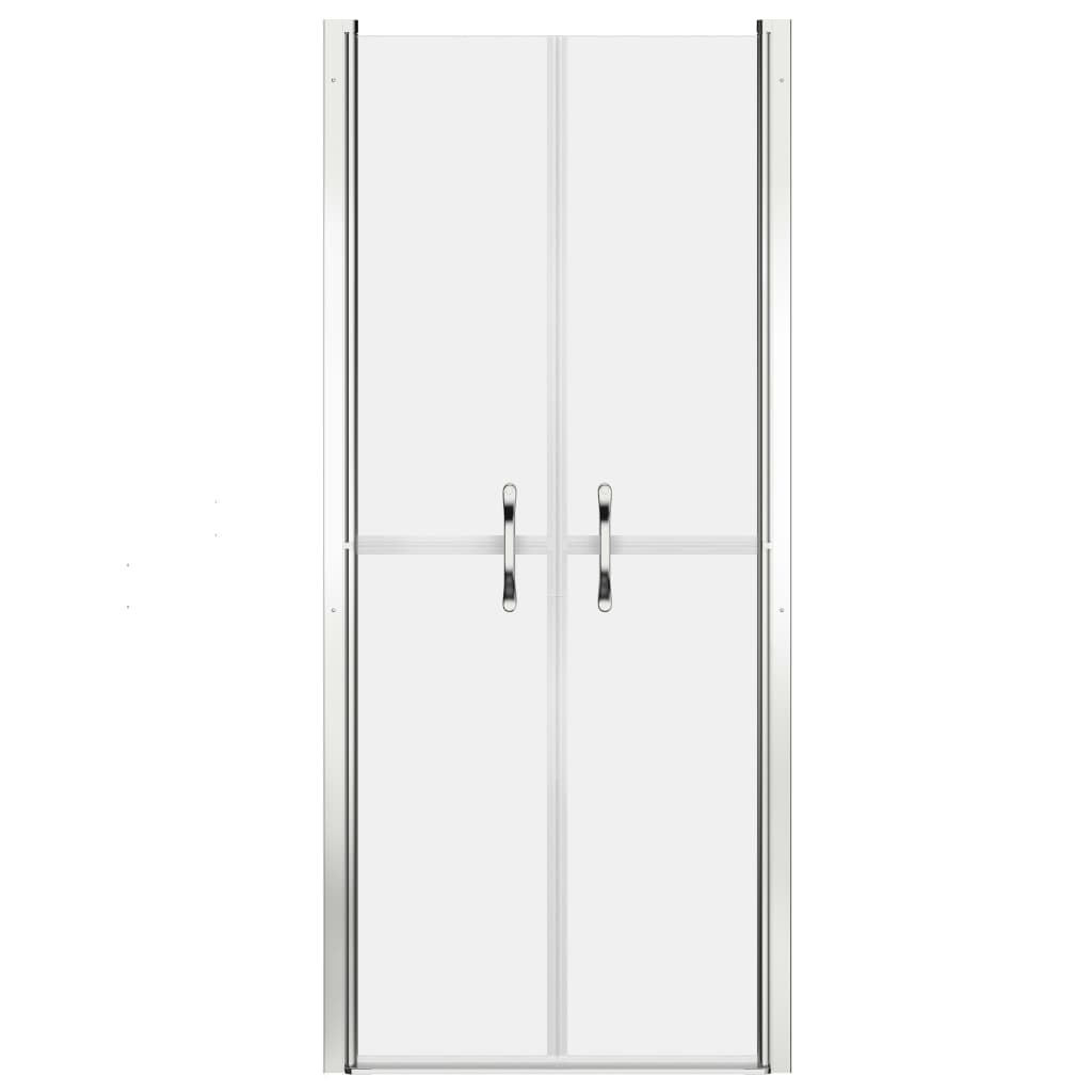 vidaXL Porte de douche ESG dépoli 86x190 cm