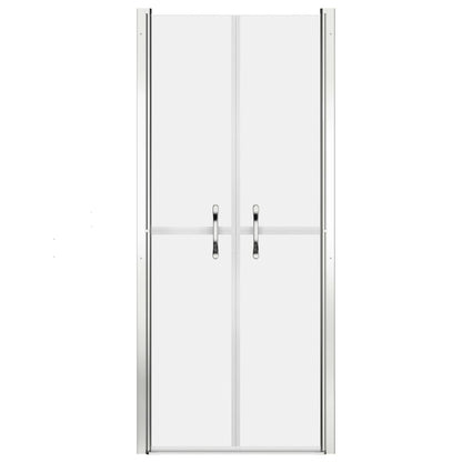 vidaXL Porte de douche ESG dépoli 86x190 cm