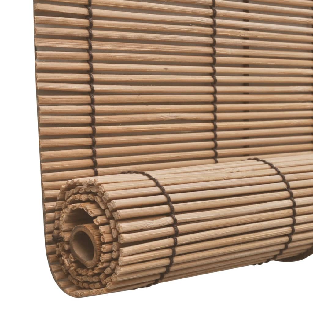 vidaXL Stores roulants en bambou 2 pcs 80x160 cm Marron
