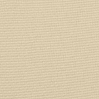 vidaXL Coussin de palette beige 120x80x12 cm tissu