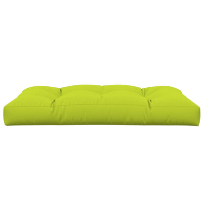 vidaXL Coussin de palette vert vif 120x80x12 cm tissu