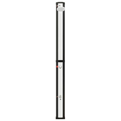 vidaXL Douche solaire d'extérieur avec pomme de douche et robinet 35 L