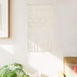 vidaXL Cintre mural en macramé 40x80 cm Coton