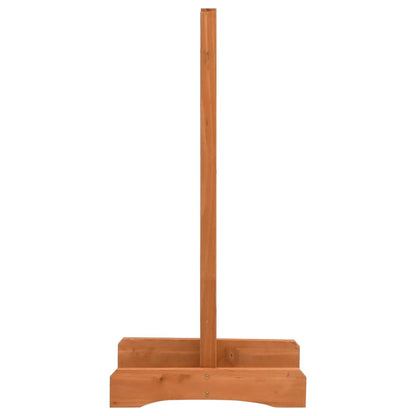 vidaXL Clôture en treillis de jardin Orange 120x60 cm Bois de sapin