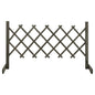 vidaXL Clôture en treillis de jardin Gris 120x60 cm Bois de sapin