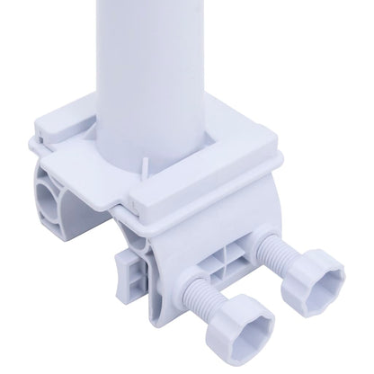 vidaXL Rouleau de couverture de piscine avec base en plastique