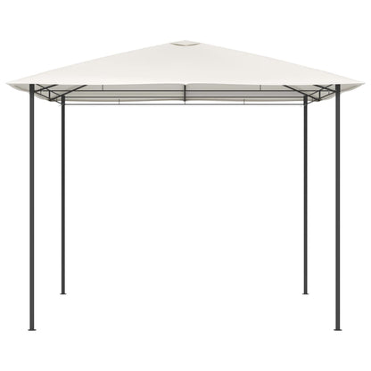 vidaXL Belvédère 3x3x2,6 m Crème 160 g/m²
