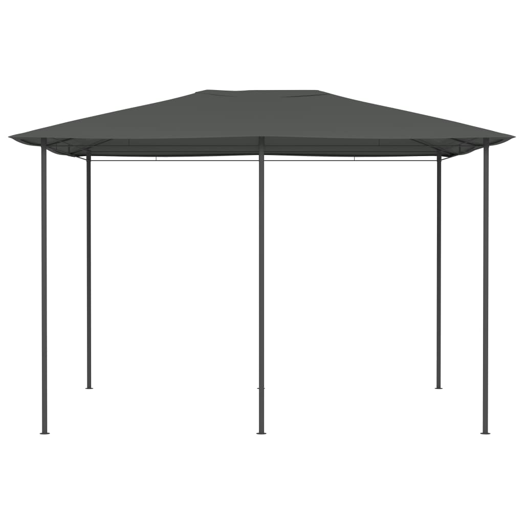 vidaXL Belvédère 3x4x2,6 m Anthracite 160 g/m²