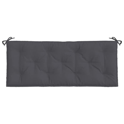 vidaXL Coussins de banc de jardin 2 pcs anthracite tissu Oxford